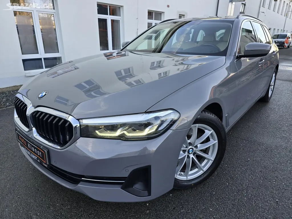 BMW Řada 5, 518d 110kW LED+NAVI+KŮŽE - DPH